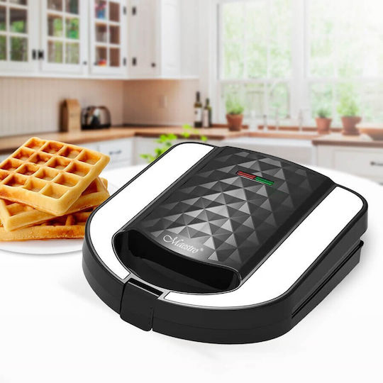 Maestro Τοστιέρα για 2 Τοστ 750W Λευκή