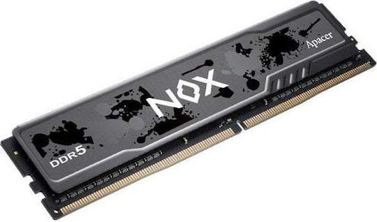 Apacer NOX 16GB DDR5 RAM с Скорост 5600 за Настолен компютър
