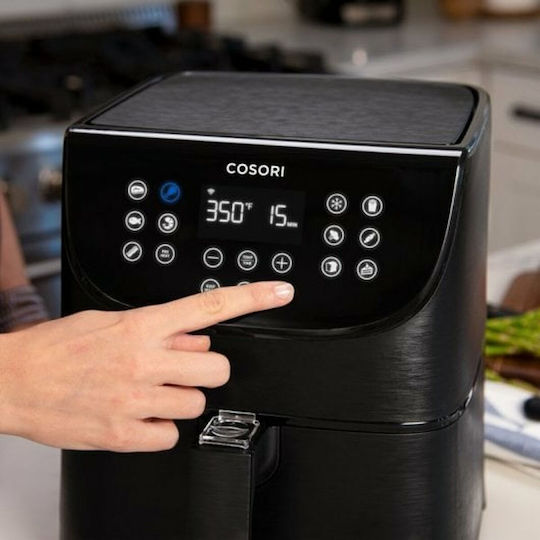 Cosori Smart Chef Edition Air Fryer με Wi-Fi 5.5lt Μαύρο