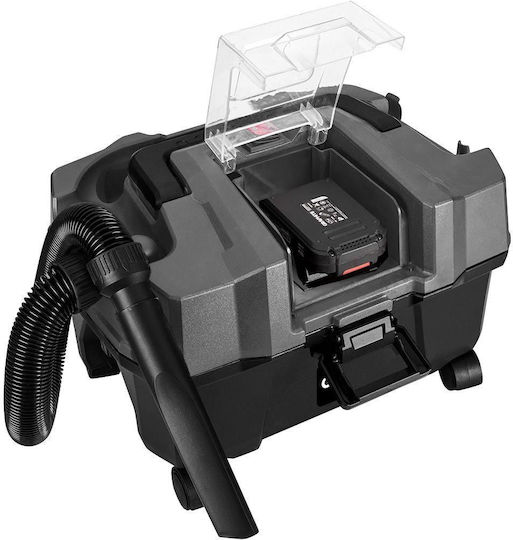 Graphite Energy Aspirator Reîncărcabil Lichide / Solide Fără Încărcător și Baterie Recipient 10lt