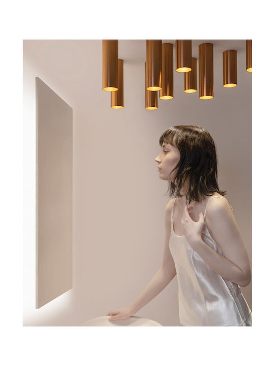 VK Lighting Μονό Σποτ σε Χάλκινο χρώμα