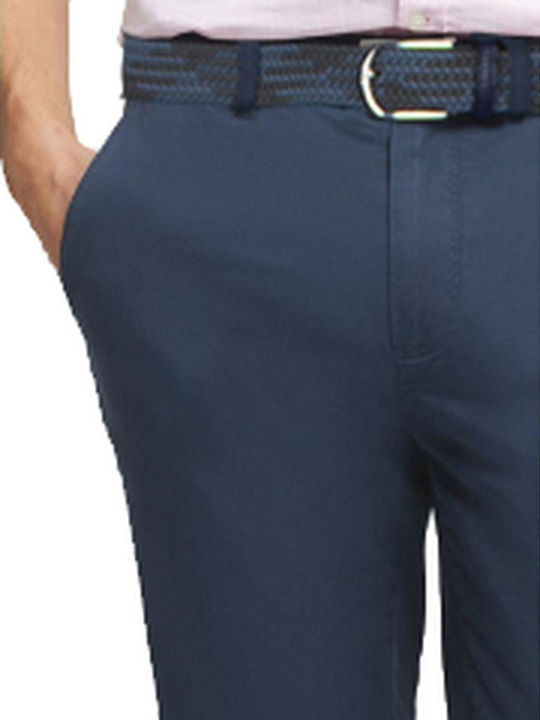 Hose Chino Elastisch in Schlanker Passform Blue