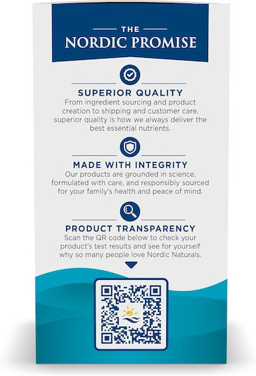 Nordic Naturals Complete Omega Xtra Fischöl 1360mg 60 Weiche Kapseln mit Geschmack Zitrone