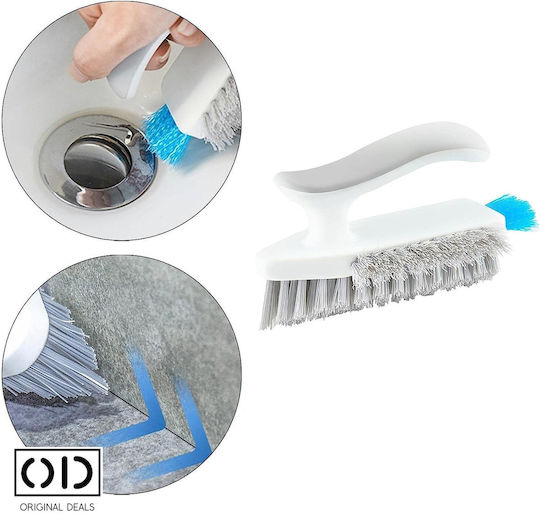 Kunststoff Reinigungsbürsten mit Handgriff für Allgemeine Verwendung Weiß 1Stück