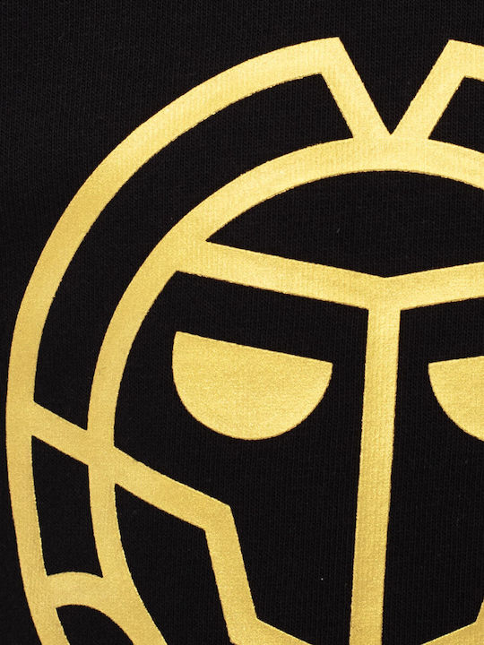 Γυναικείο Φούτερ με Κουκούλα Black / Gold