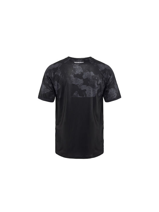 Horsefeathers Herren Kurze Ärmel Fahrradtrikot Mountain Bike Schwarz Horsefeathers Herren Kurze Ärmel Fahrradtrikot Mountain Bike Schwarz