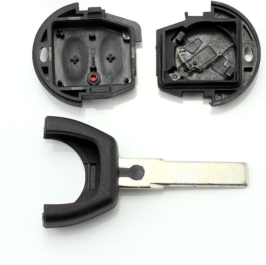 CarGuard Carcasă cheie auto cu lamă fără butoane pentru VW