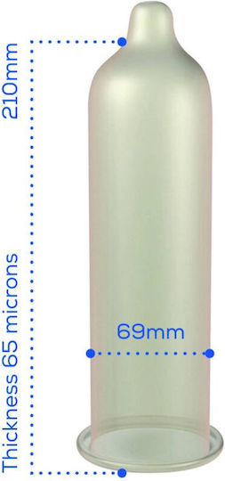 Pasante Kondome Super King Size 144St 69mm Natürlich