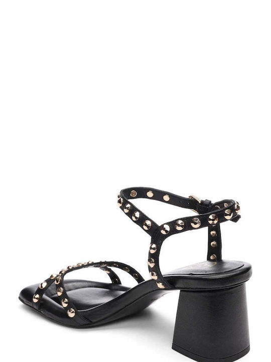 Ash Leather Women's Sandals Combo A Black