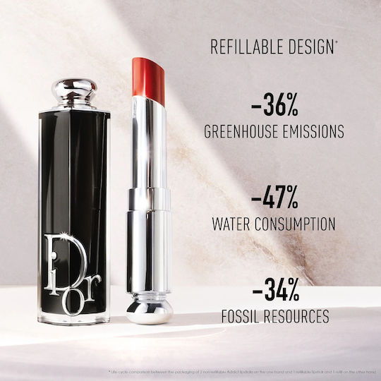Dior Addict Shine Κραγιόν Refill 546 Dolce Vita 3.2gr