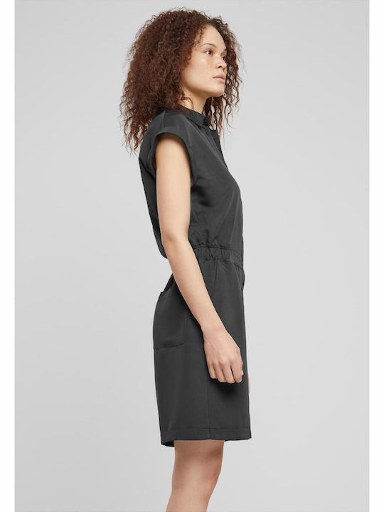 Damen Einteiler Shorts Schwarz