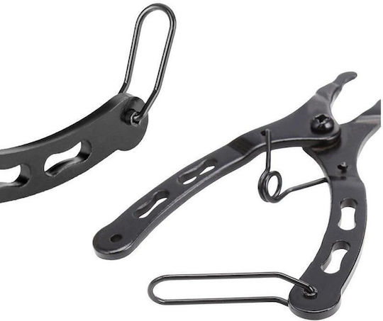Fahrradkettenklemme zur Befestigung und Entriegelung, Zola, rutschfester Griff, schwarz
