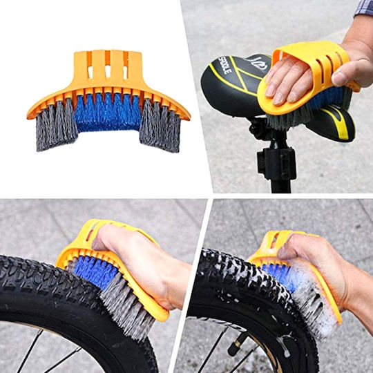 Kit 6 Fahrrad Motorrad Reinigungsaccessoires Zola Jedes Teil Fahrzeug Kunststoff
