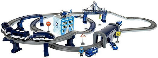 Police Town Play Set Zola Race Cars Road Signs A Figurine