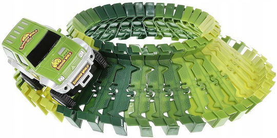 Dinosaur Ride Zola Flexible Parts 2 Dinosaurs 1 Small Car Bridge Maximum Length 216 Cm 15