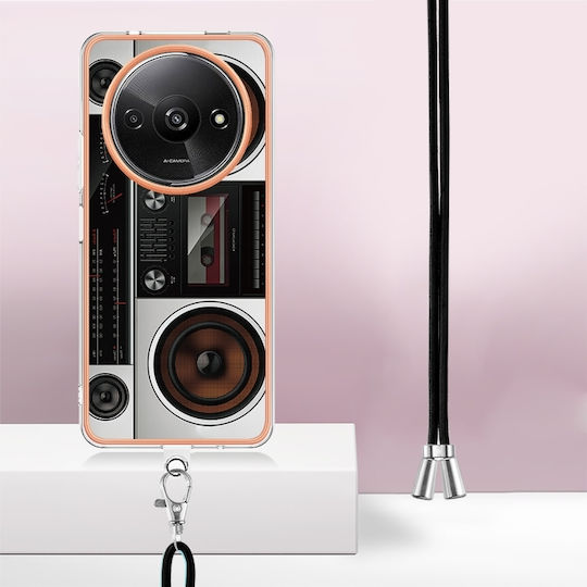 Redmi A3 Back Cover Silicone with Strap (Xiaomi Redmi A3)