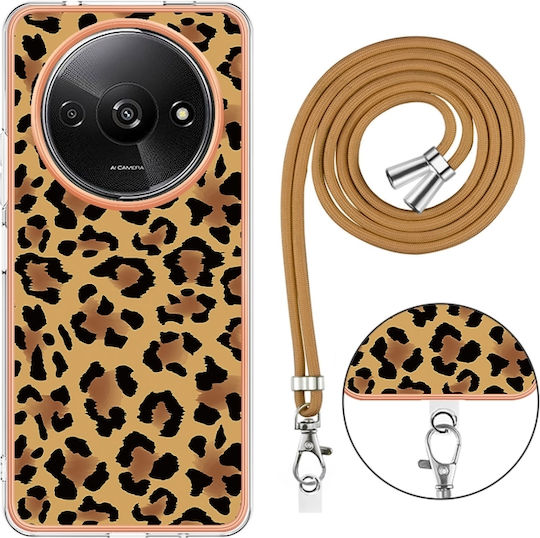 Redmi A3 Back Cover Σιλικόνης με Λουράκι (Xiaomi Redmi A3)