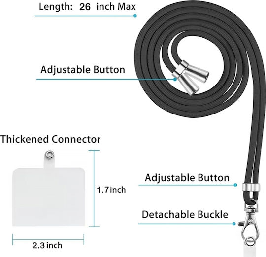 Redmi A3 Back Cover Silicone with Strap (Xiaomi Redmi A3)
