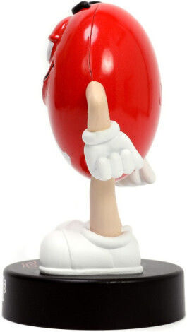 Figurină metalică Jada M&M roz 10cm