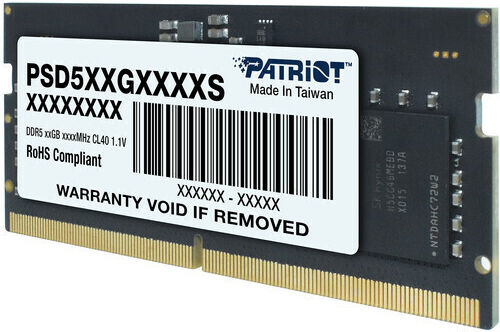 Signature DDR5 with Module 1x32GB and Speed 5600 for Laptop