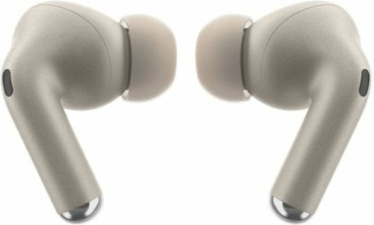 Motorola Buds Plus Sound by Bose Bluetooth хендсфри Слушалки с Устойчивост на Пот и Кутийка за Зареждане Beach Sand