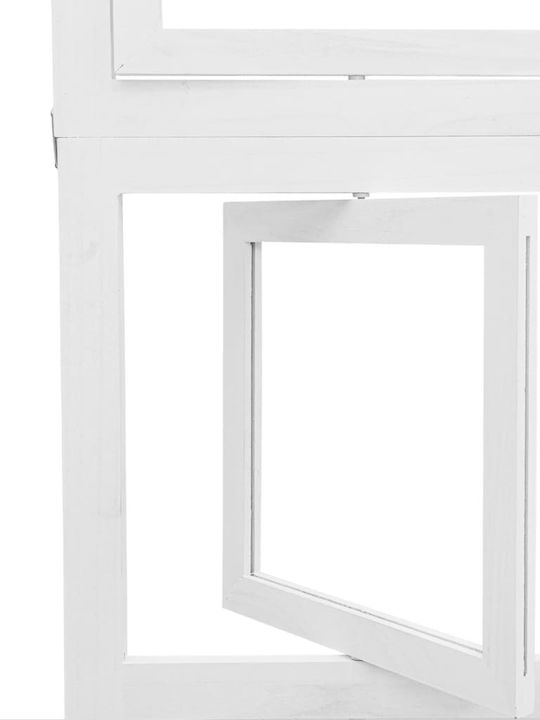 vidaXL Dekorativer Raumteiler Hölzernes mit 6 Paneelen 210x180cm