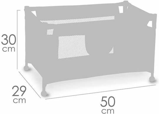 Κρεβατάκι Ταξιδιού Decuevas Coco 50 X 29 X 30 Cm Μπλε