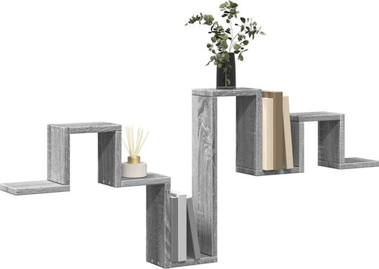 Grey Sonoma Wall Shelf 104.5x10x43cm