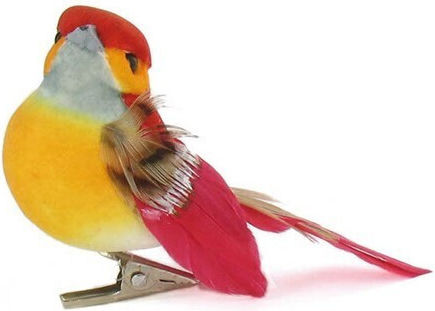 Artemio Decorative Animal for DIY Crafts 6pcs 8x3.5cm (Μiscellaneous colours)