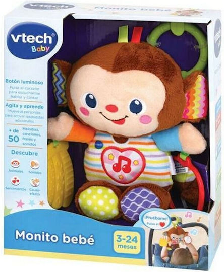 Βελούδινο Παιχνίδι Δραστηριοτήτων Μωρό Monito Bebé Vtech (ES)