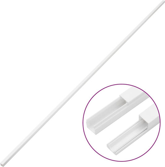 Vidaxl Κανάλι Καλωδίων 30 X 20 Χιλ 30 Μ Pvc