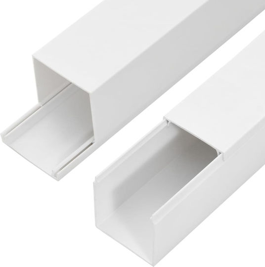 Vidaxl Cable Channel 50 X 25 mm 30 M PVC
