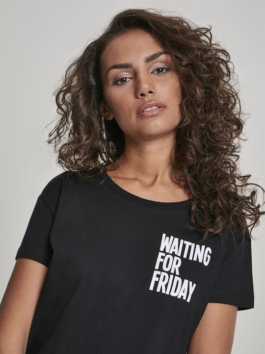 Γυναικείο T-shirt Μαύρο
