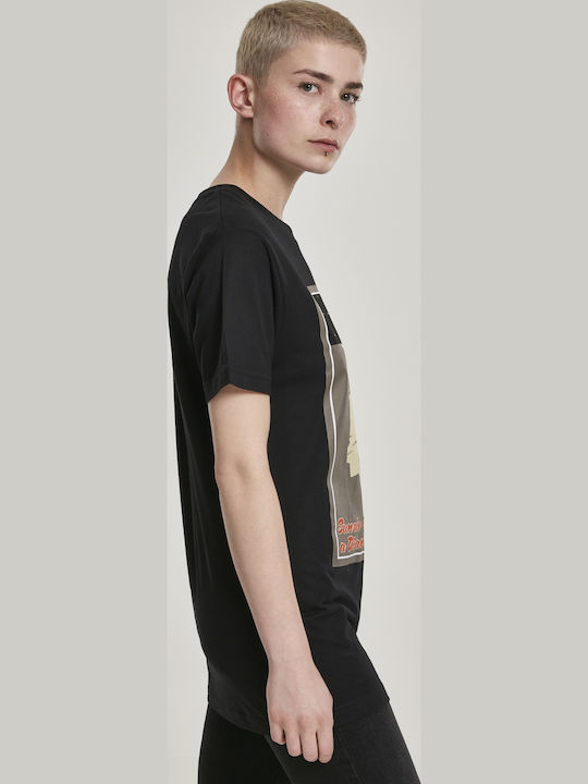 Γυναικείο T-shirt Μαύρο