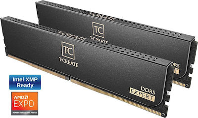 TeamGroup T-Create Expert 32GB DDR5 RAM with 2 Modules (2x16GB) and 6000 Speed for Desktop