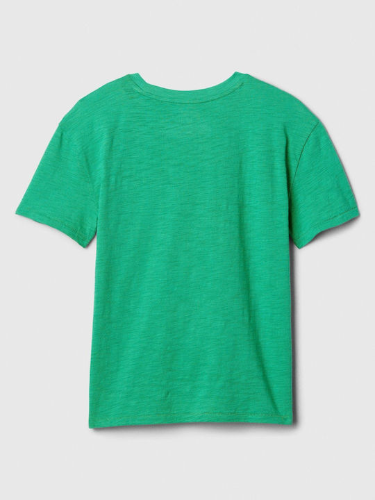 GAP Kids Blouse Short Sleeve SMPGREEN Pocket