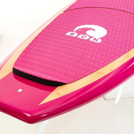 SCK BAMBOO Ruby 10'6'' Bamboo Σανίδα SUP με Μήκος 3.2m Ροζ