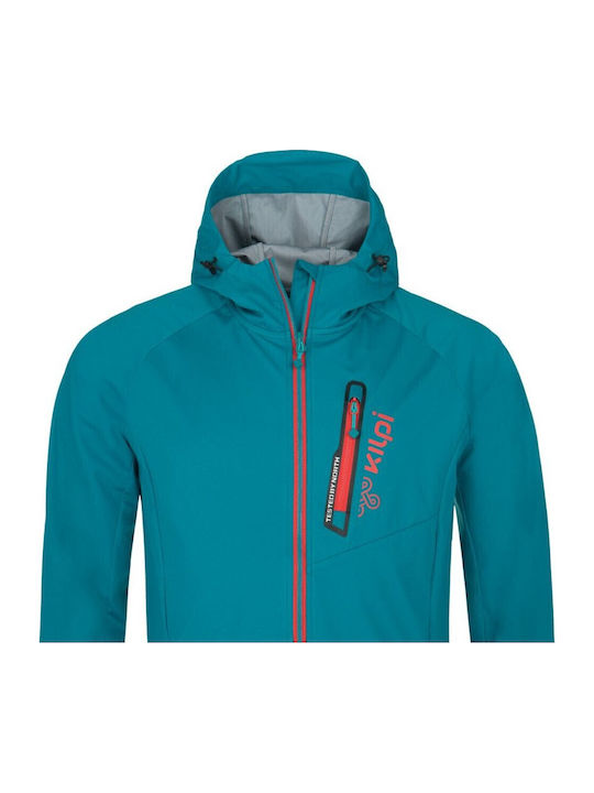 Beltra Χειμωνιάτικο Μπουφάν Softshell Αδιάβροχο και Αντιανεμικό Τιρκουάζ