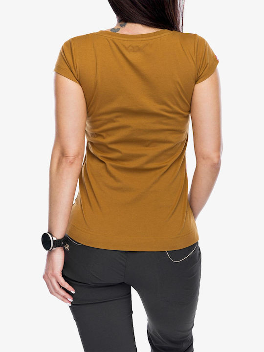 Ocun Damen T-shirt Coffee