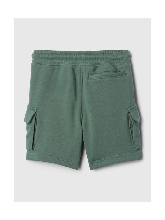 GAP Kinder Shorts/Bermudas Stoff dunkles Waldgrün