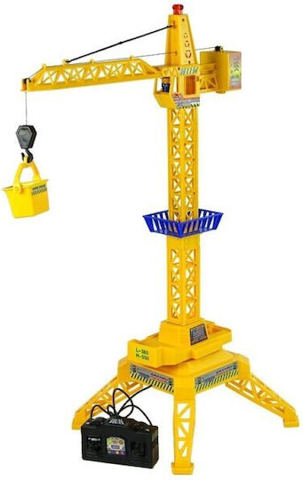 Lean Toys Τηλεκατευθυνόμενο Δομικό Όχημα Κίτρινο