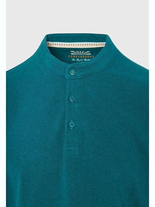 Short Sleeve Teal Mel Blouse