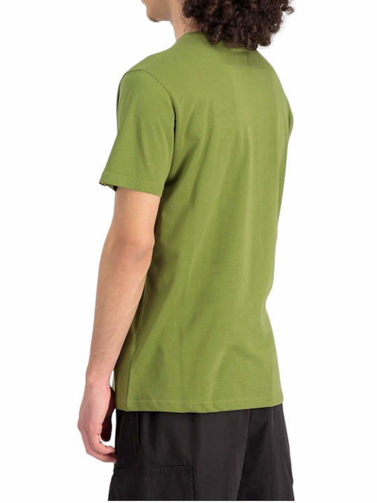 Alpha Industries Basic Tricou pentru bărbați cu mâneci scurte Moss Green