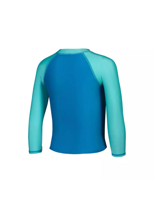 Arena Kinder Badebekleidung UV-Schutz (UV) Langarm-Shirt Blau