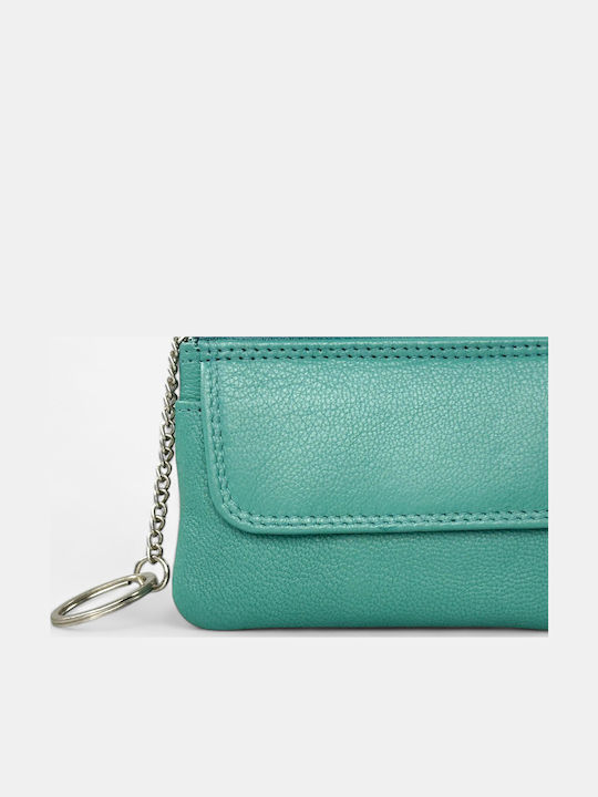 Large Leather Women's Wallet Classic Green
