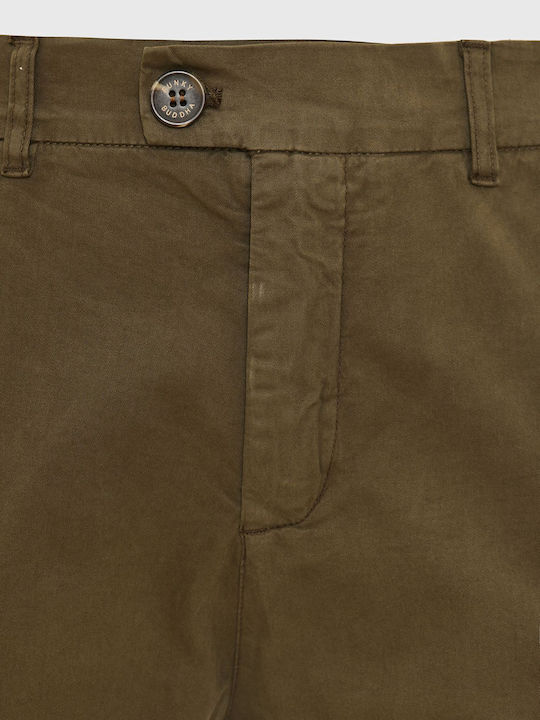 Trousers Chino in Tapered Line Khaki