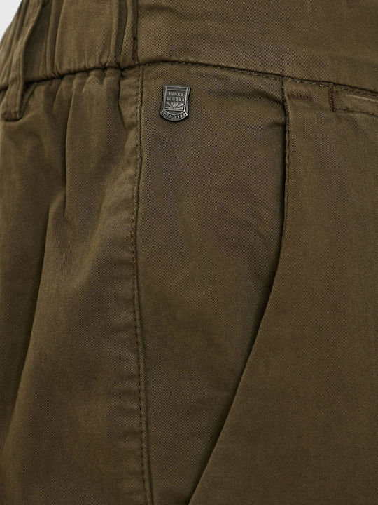 Trousers Chino in Tapered Line Khaki