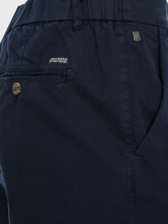 Trousers Chino in Tapered Line Navy Blue