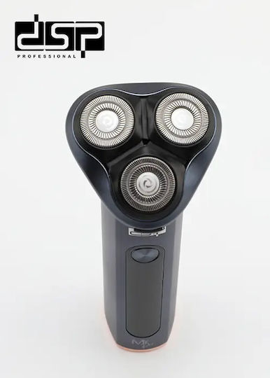 DSP 615174 Περιστρεφόμενη Ξυριστική Μηχανή Προσώπου Επαναφορτιζόμενη / Με Καλώδιο