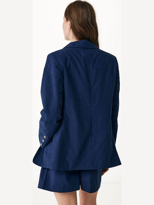 Mexx Γυναικείο Σακάκι Navyblue
